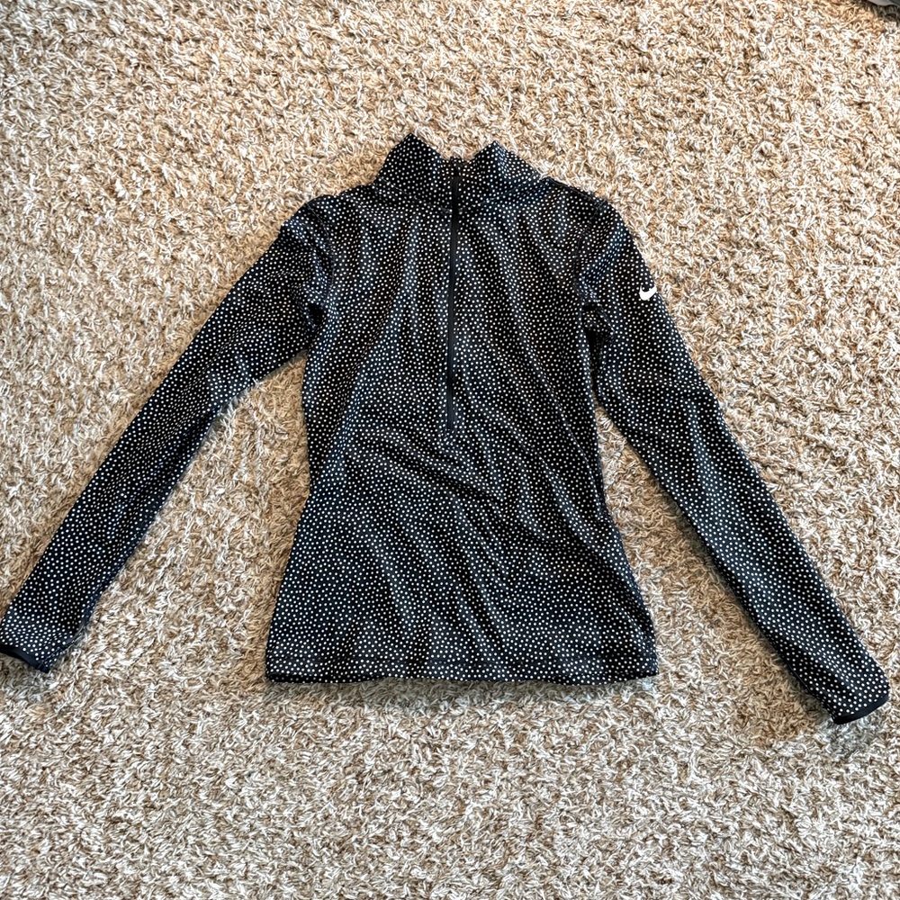 Nike Polka Dot Half Zip Track Jacket